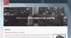 Desktop Screenshot of missaddies.com